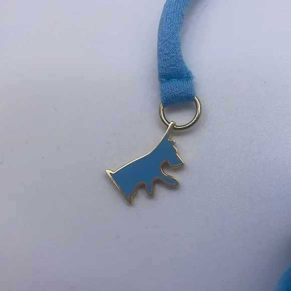 🦋🐬💙NWT RARE Vintage Y2K Juicy Couture Bikini in Washed Blue - Picture 6 of 11